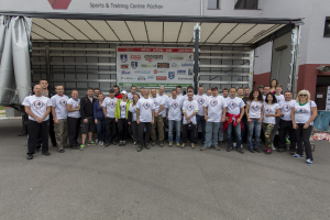 Pchovsk MTB maratn 2015 - Juraj Raek a Lenka Rakov