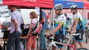 Pchovsk MTB maratn 2015 - Juraj Raek a Lenka Rakov