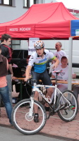 Pchovsk MTB maratn 2015 - Juraj Raek a Lenka Rakov