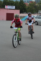 Pchovsk MTB maratn 2015 - Juraj Raek a Lenka Rakov