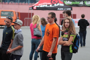 Pchovsk MTB maratn 2015 - Juraj Raek a Lenka Rakov