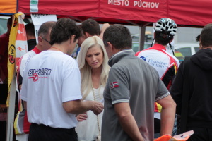 Pchovsk MTB maratn 2015 - Juraj Raek a Lenka Rakov