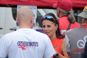 Pchovsk MTB maratn 2015 - Juraj Raek a Lenka Rakov