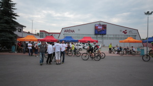 Pchovsk MTB maratn 2015 - Juraj Raek a Lenka Rakov