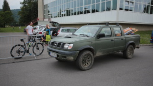 Pchovsk MTB maratn 2015 - Juraj Raek a Lenka Rakov