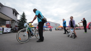 Pchovsk MTB maratn 2015 - Juraj Raek a Lenka Rakov