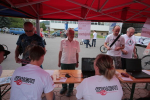 Pchovsk MTB maratn 2015 - Juraj Raek a Lenka Rakov