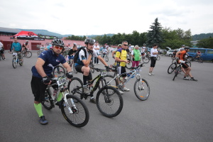 Pchovsk MTB maratn 2015 - Juraj Raek a Lenka Rakov