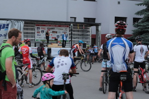 Pchovsk MTB maratn 2015 - Juraj Raek a Lenka Rakov