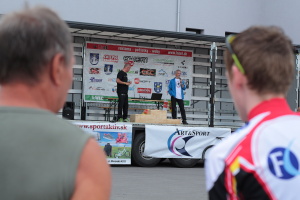 Pchovsk MTB maratn 2015 - Juraj Raek a Lenka Rakov