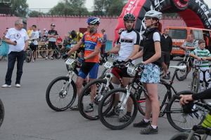 Pchovsk MTB maratn 2015 - Juraj Raek a Lenka Rakov
