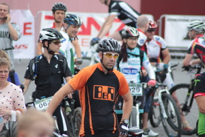 Pchovsk MTB maratn 2015 - Juraj Raek a Lenka Rakov
