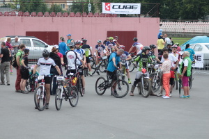 Pchovsk MTB maratn 2015 - Juraj Raek a Lenka Rakov
