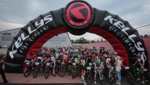 Pchovsk MTB maratn 2015 - Juraj Raek a Lenka Rakov