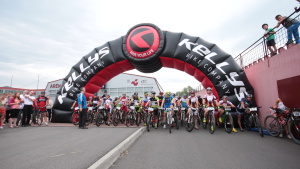 Pchovsk MTB maratn 2015 - Juraj Raek a Lenka Rakov