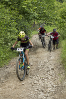 Pchovsk MTB maratn 2015 - Juraj Raek a Lenka Rakov