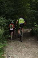 Pchovsk MTB maratn 2015 - Juraj Raek a Lenka Rakov