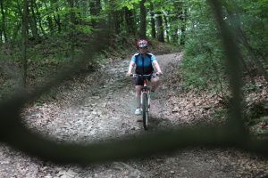 Pchovsk MTB maratn 2015 - Juraj Raek a Lenka Rakov