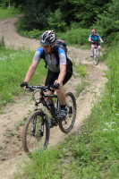 Pchovsk MTB maratn 2015 - Juraj Raek a Lenka Rakov