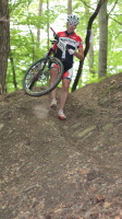 Pchovsk MTB maratn 2015 - Juraj Raek a Lenka Rakov