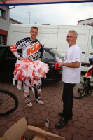 Pchovsk MTB maratn 2015 - Juraj Raek a Lenka Rakov