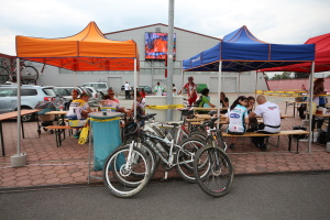 Pchovsk MTB maratn 2015 - Juraj Raek a Lenka Rakov