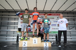 Pchovsk MTB maratn 2015 - Juraj Raek a Lenka Rakov