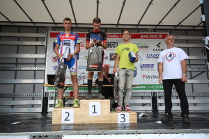 Pchovsk MTB maratn 2015 - Juraj Raek a Lenka Rakov