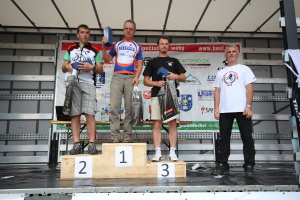 Pchovsk MTB maratn 2015 - Juraj Raek a Lenka Rakov