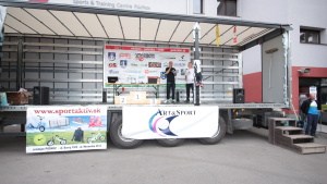 Pchovsk MTB maratn 2015 - Juraj Raek a Lenka Rakov
