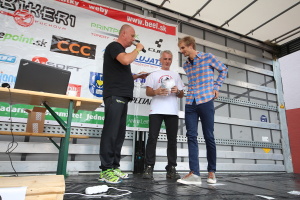 Pchovsk MTB maratn 2015 - Juraj Raek a Lenka Rakov