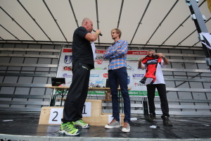 Pchovsk MTB maratn 2015 - Juraj Raek a Lenka Rakov