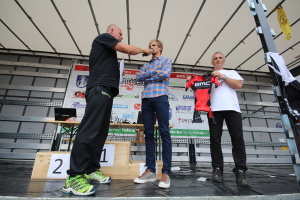 Pchovsk MTB maratn 2015 - Juraj Raek a Lenka Rakov