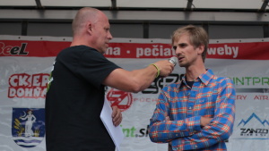 Pchovsk MTB maratn 2015 - Juraj Raek a Lenka Rakov