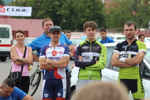 Pchovsk MTB maratn 2015 - Juraj Raek a Lenka Rakov
