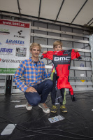 Pchovsk MTB maratn 2015 - Juraj Raek a Lenka Rakov