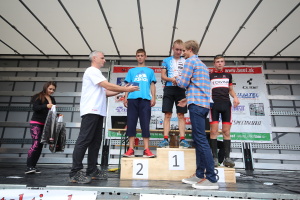 Pchovsk MTB maratn 2015 - Juraj Raek a Lenka Rakov