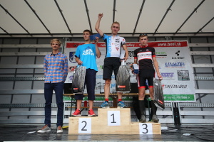 Pchovsk MTB maratn 2015 - Juraj Raek a Lenka Rakov