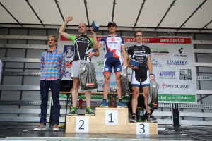 Pchovsk MTB maratn 2015 - Juraj Raek a Lenka Rakov