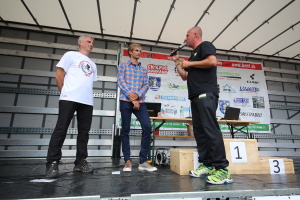 Pchovsk MTB maratn 2015 - Juraj Raek a Lenka Rakov