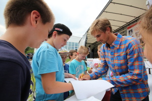 Pchovsk MTB maratn 2015 - Juraj Raek a Lenka Rakov