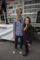 Pchovsk MTB maratn 2015 - Juraj Raek a Lenka Rakov