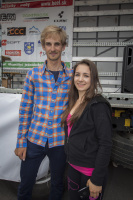 Pchovsk MTB maratn 2015 - Juraj Raek a Lenka Rakov