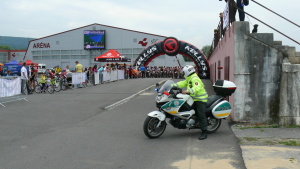 Pchovsk MTB maratn 2015 - Juraj Raek a Lenka Rakov