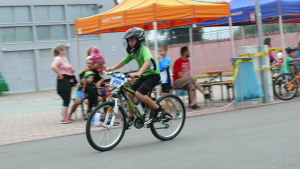 Pchovsk MTB maratn 2015 - Juraj Raek a Lenka Rakov