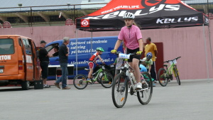 Pchovsk MTB maratn 2015 - Juraj Raek a Lenka Rakov